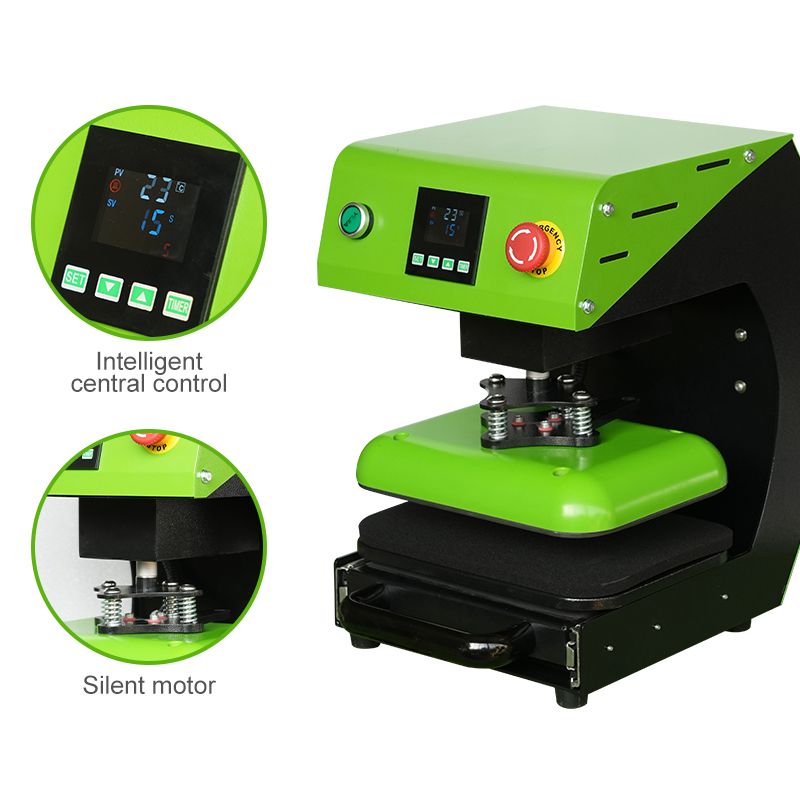 Commercial Fabric Printing Machine - インテリジェント電動ホットプレス機、プルアウト式フラットベッドプリンター、衣類生地印刷に最適、業務用。