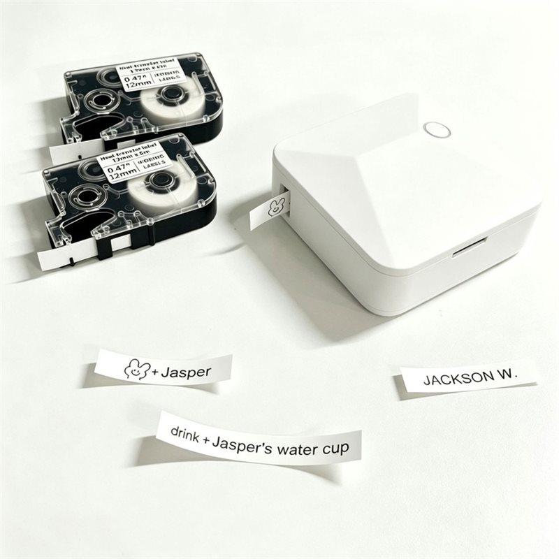 Label Maker - DTA4-R15 熱転写ラベルプリンター。ウェディングブーケのDIYに最適な手作りツール。布やサテンリボンにも使用可能。