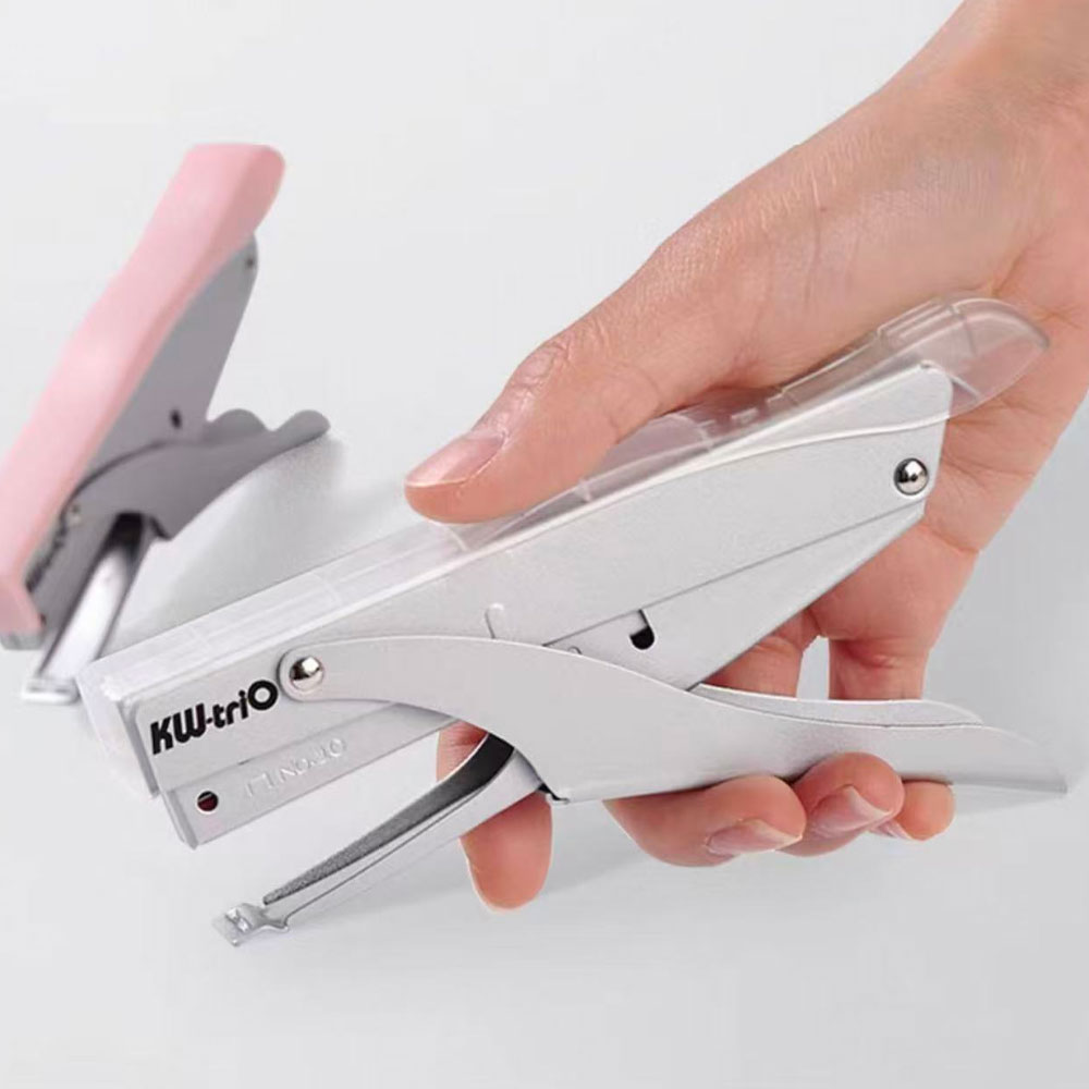 Stapler Heavy Duty - 1個の金属製ハンドヘルドステープラー、レバー式で楽々使用可能、サイズ10のステープルを使用し、一度に10枚の紙をステープルすることができます。