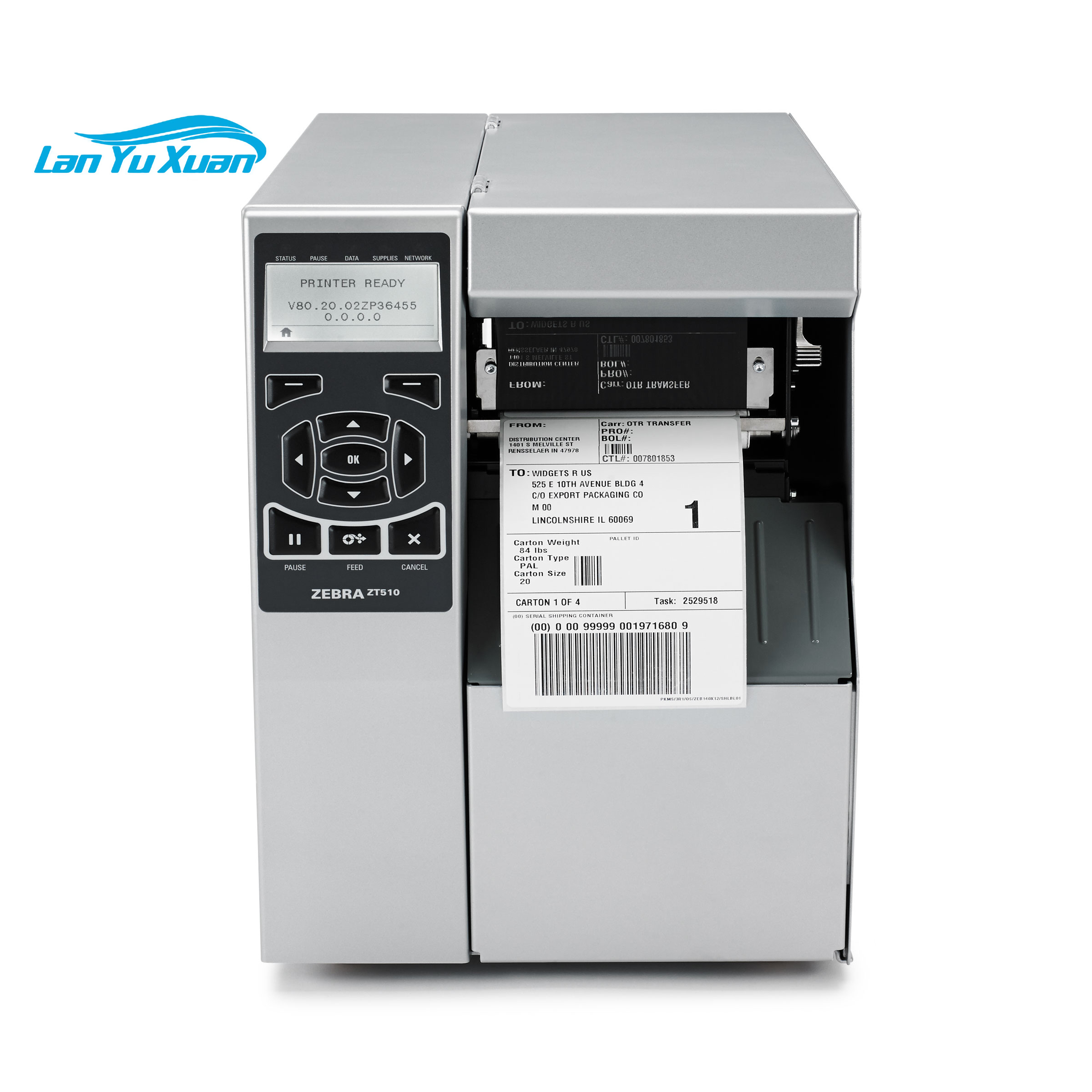 Barcode Printer - ゼブラ ZT510-2 産業用バーコードラベルプリンター 203dpi 直接熱転写方式 104mm