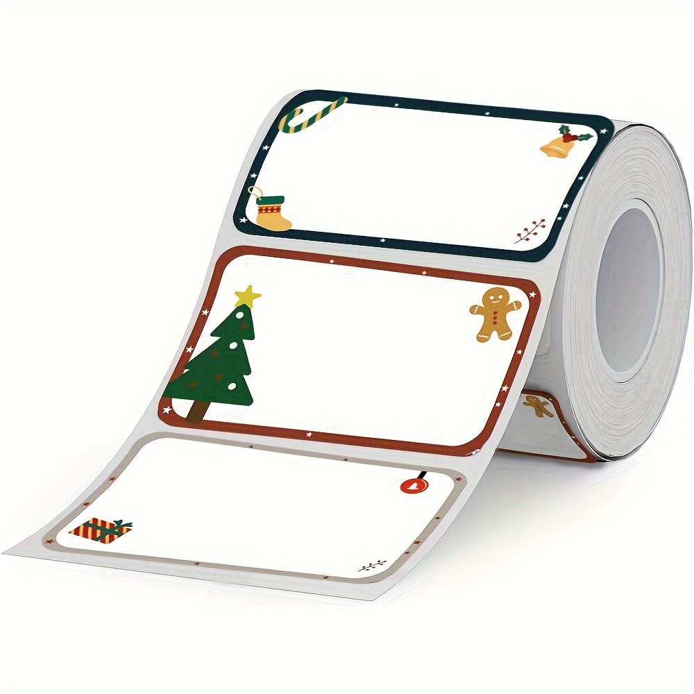 Label Maker - クリスマスラベル B1/B21/B3S ラベルプリンター用、感熱ラベル 2インチ x 1.18インチ（50mm