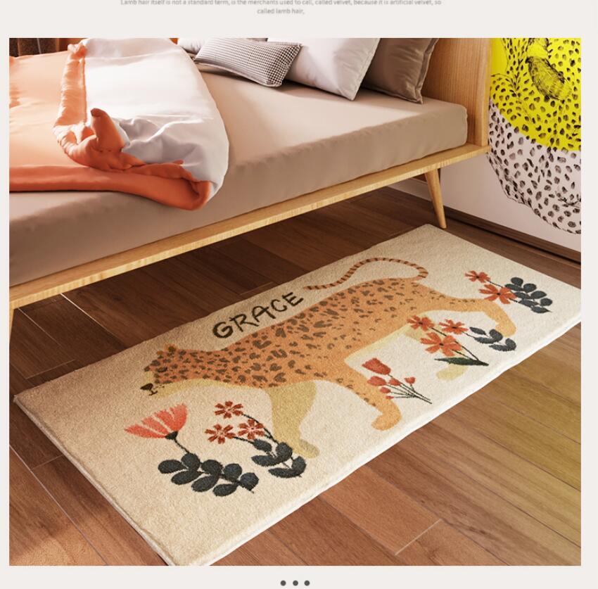 子供の寝室用の厚いフリースのフロアマット,北欧のカーペット, - Commercial Fabric Printing Machine のレビューと価格