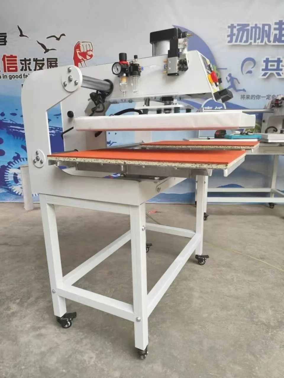 40*60cm デュアルベッド昇華型ヒートプレス機 スポーツ - Commercial Fabric Printing Machine のレビューと価格