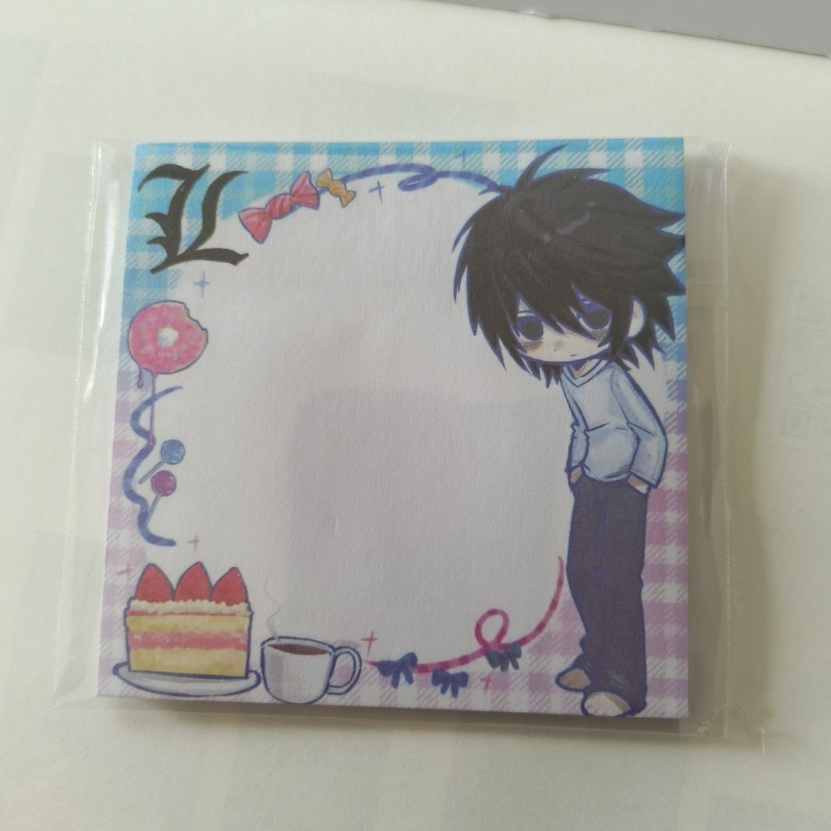デスノート L アニメメモパッドかわいい漫画メモ帳ポータブル - Printer Paper のレビューと価格