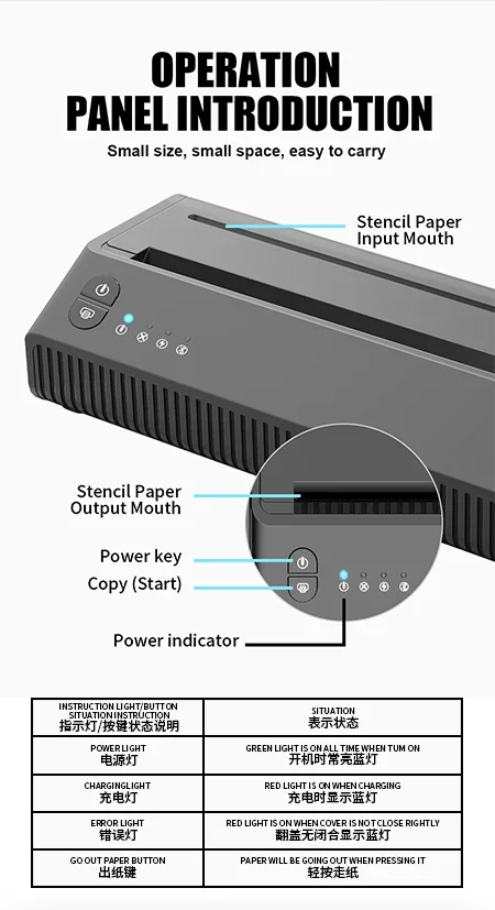 MHT-P8008 熱転写式タトゥー印刷機 タトゥーステンシ - Thermal Printer のレビューと価格